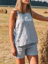 Load image into Gallery viewer, Women's Casual Comfortable Lace Linen Short Suit