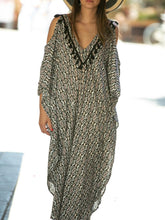 Load image into Gallery viewer, Oversize Loose Open Back Holiday Women's Dress