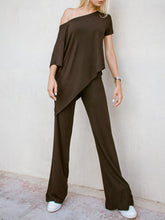 Load image into Gallery viewer, Diagonal Shoulder Elegant Fashion Casual Suit