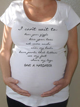 Load image into Gallery viewer, Maternity Casual Fun Letter Printed Short Sleeve Top