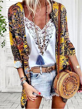 Load image into Gallery viewer, Fashion Printed Sunscreen Clothing Loose Thin Casual Jacket