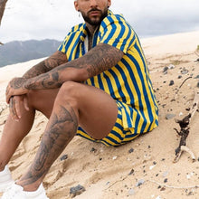 Load image into Gallery viewer, Striped Leisure Vacation Men's Suits