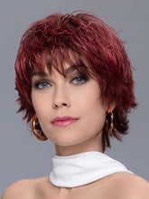 Load image into Gallery viewer, Burgundy Mixed Color Short Roll Wig
