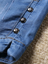 Load image into Gallery viewer, Maternity Fashion Side Zipper Denim Shorts