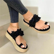 Load image into Gallery viewer, Hemp Rope Thick Bottom Slippers