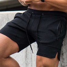 Load image into Gallery viewer, Men's Multicolor Fashion Zipper Pocket Drawstring Shorts
