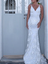 Load image into Gallery viewer, Maternity Sexy Spaghetti Strap Backless Trailing Evening Dress