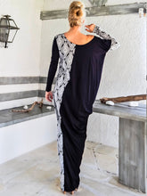Load image into Gallery viewer, Women's Casual Loose Solid Color Off-shoulder Dress