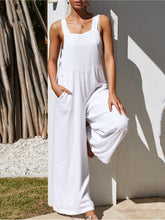Load image into Gallery viewer, Plus Size Simple Loose Strap Women's Jumpsuits