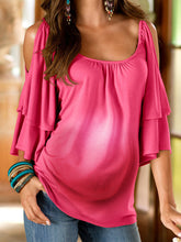 Load image into Gallery viewer, Maternity Casual Comfortable Solid Color Short Sleeve T-shirt