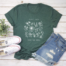 Load image into Gallery viewer, Letter Printed Casual T-shirt