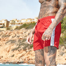 Load image into Gallery viewer, Men's Fashion Casual Sports Beach Solid Color Shorts