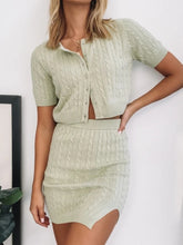 Load image into Gallery viewer, Women's Casual Loose Fashion Solid Color Knit Two Piece Set