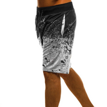 Load image into Gallery viewer, Men Drawstring Waist Ombre Shorts
