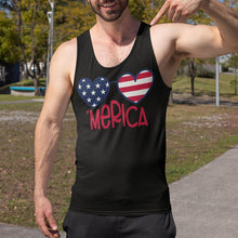 Load image into Gallery viewer, Men's Casual American Flag Independence Day Print T-shirt