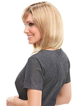 Load image into Gallery viewer, Wig Fashion Lady Long Straight Hair Oblique Bangs Golden