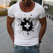 Load image into Gallery viewer, Men's Casual Printed Short-Sleeved T-Shirt