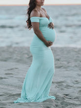 Load image into Gallery viewer, Sexy Slim Beach Photo Maternity Dress