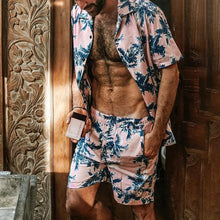 Load image into Gallery viewer, Summer Light Leaf Printing Men's Suits