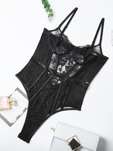 Load image into Gallery viewer, Tight Lace Sexy Two-Piece Suit Erotic Lingerie