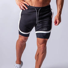 Load image into Gallery viewer, Double Layer Breathable Perspiration Men's Shorts