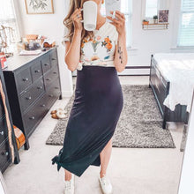 Load image into Gallery viewer, Printed Pattern Short Sleeve Suit Maternity Dress