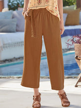 Load image into Gallery viewer, Cotton and Linen Casual Pants