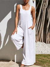 Load image into Gallery viewer, Plus Size Simple Loose Strap Women's Jumpsuits