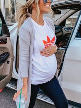 Load image into Gallery viewer, Simple Outdoor Cotton Maternity Tops