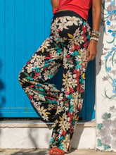 Load image into Gallery viewer, Printed Holiday Elastic Maternity Bottom