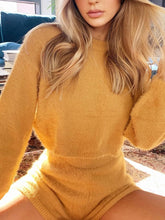 Load image into Gallery viewer, Women's Fashion Sports Solid Color Sweater Suit