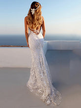 Load image into Gallery viewer, Maternity Sexy Spaghetti Strap Backless Trailing Evening Dress