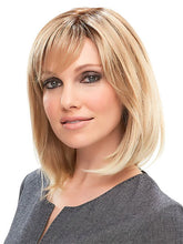 Load image into Gallery viewer, Wig Fashion Lady Long Straight Hair Oblique Bangs Golden