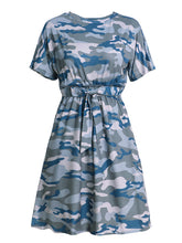 Load image into Gallery viewer, Maternity Fashion Camouflage Lace Midi Dress