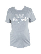 Load image into Gallery viewer, Simple Letter Cotton Maternity Tops