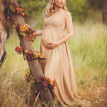 Load image into Gallery viewer, Party Temperament Yarn Maternity Dress