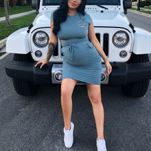 Load image into Gallery viewer, Sexy Slim Hole Maternity Dress