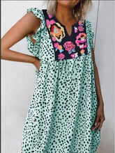 Load image into Gallery viewer, Leopard Print Shirt Dress Women