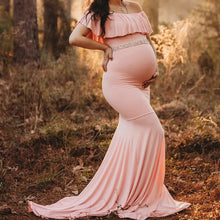 Load image into Gallery viewer, Simple Temperament Party Loose Maternity Dress