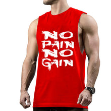 Load image into Gallery viewer, Comfortable Trend Fitness English Printed Vest