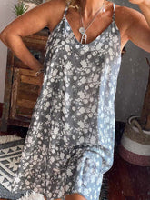 Load image into Gallery viewer, Printed Suspender Dress