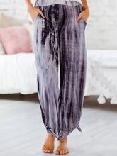 Load image into Gallery viewer, Tie-dye Printed Maternity Trousers