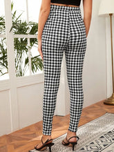Load image into Gallery viewer, Casual Comfortable Plaid Maternity Pants