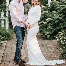 Load image into Gallery viewer, Maternity Casual Pure Color Dress