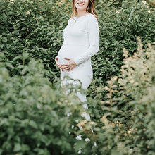 Load image into Gallery viewer, Maternity Casual Pure Color Dress