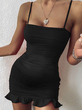 Load image into Gallery viewer, Maternity Slim Sexy Solid Color Suspenders Dress