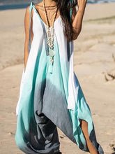 Load image into Gallery viewer, Gradient Wide Leg Simple Women's Jumpsuits