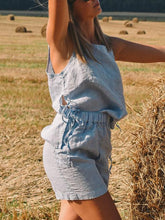 Load image into Gallery viewer, Women's Casual Comfortable Lace Linen Short Suit