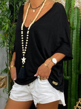 Load image into Gallery viewer, Solid Color Loose Simple Women's Tops