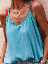 Load image into Gallery viewer, V-neck Lace Casual Vest